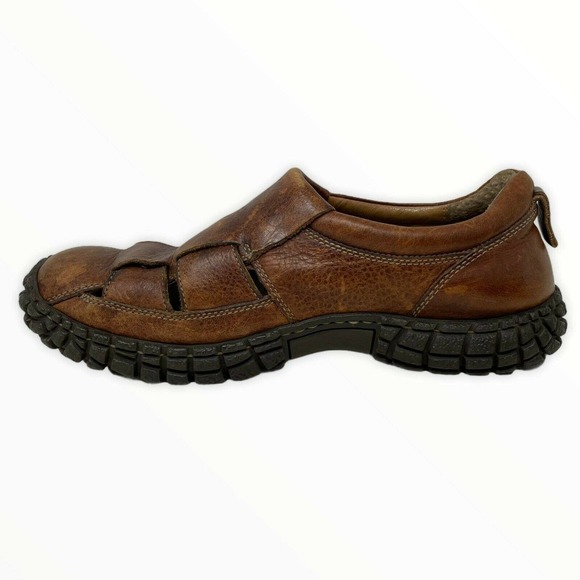 Børn Brown Leather Sandal Size 11.5 main image 9